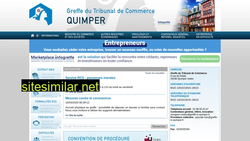 greffe-tc-quimper.fr alternative sites