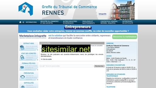 greffe-tc-rennes.fr alternative sites