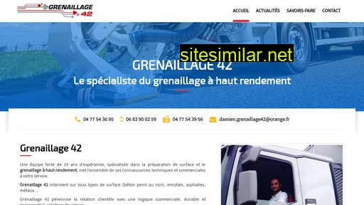 grenaillage42.fr alternative sites
