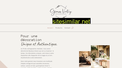greniervintage.fr alternative sites