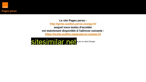 greta-avallon.perso.orange.fr alternative sites