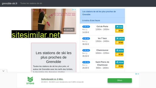 grenoble-ski.fr alternative sites