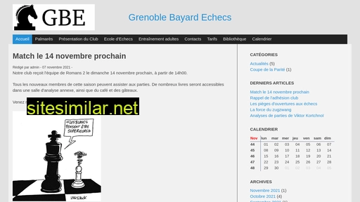 grenoblebayardechecs.free.fr alternative sites