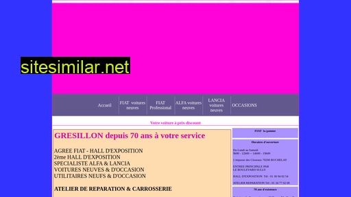 gresillon.fr alternative sites