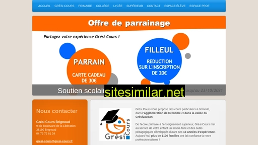 gresi-cours.fr alternative sites