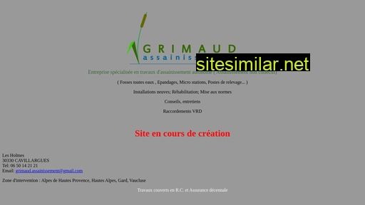 grimaud-assainissement.fr alternative sites