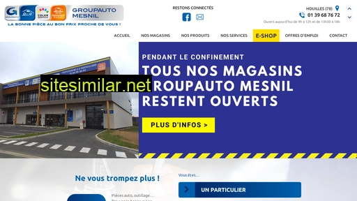 groupauto-mesnil.fr alternative sites