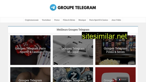 Groupe-telegram similar sites