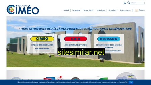 groupecimeo.fr alternative sites