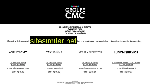 groupecmc.fr alternative sites