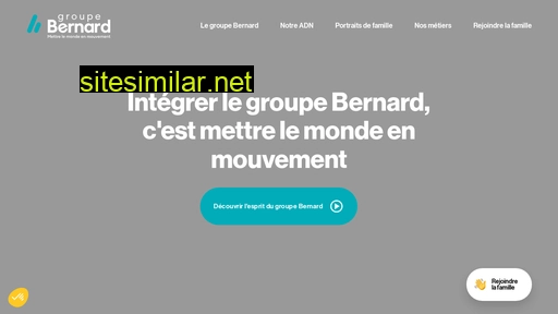 groupe-bernard.fr alternative sites