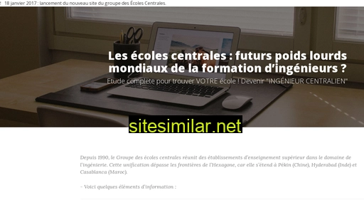 groupe-ecoles-centrales.fr alternative sites