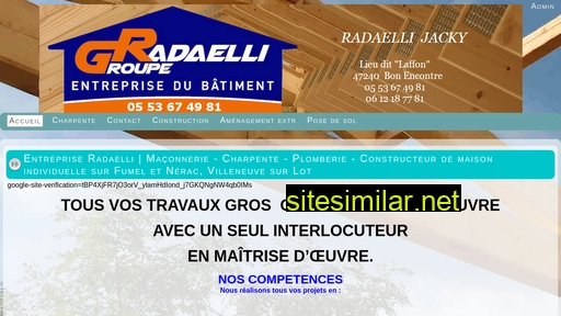 groupe-radaelli.fr alternative sites