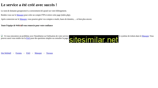 groupecem.fr alternative sites