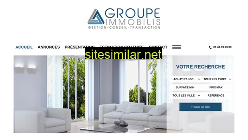 Groupeimmobilis similar sites