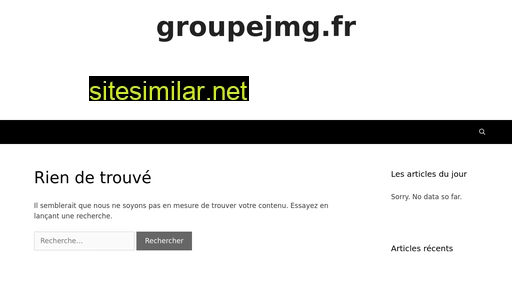 groupejmg.fr alternative sites