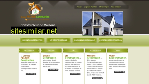 groupepeltier-construction.fr alternative sites