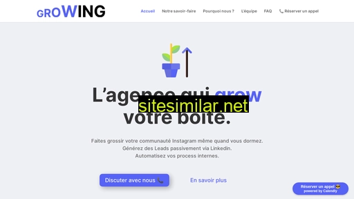 growing.fr alternative sites