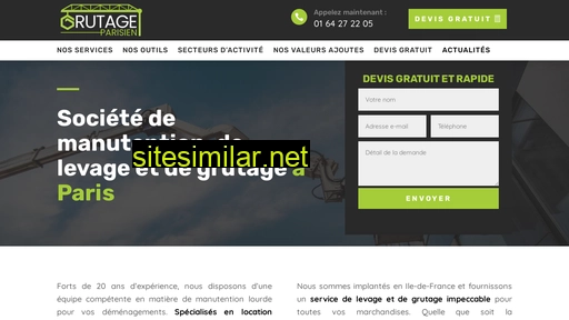grutage-parisien.fr alternative sites