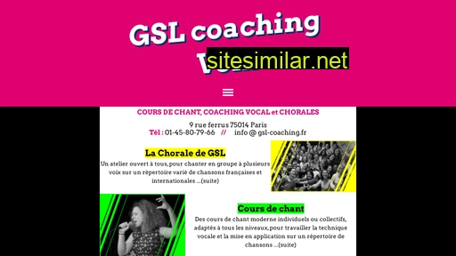 gsl-coaching.fr alternative sites