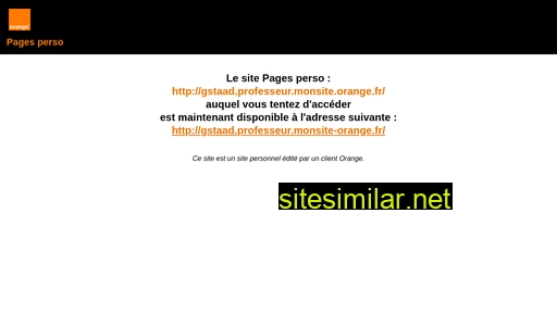 gstaad.professeur.monsite.orange.fr alternative sites