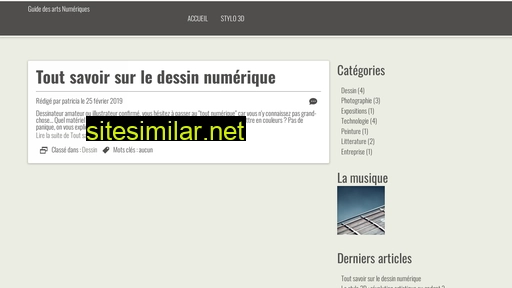 guideartnumerique.fr alternative sites