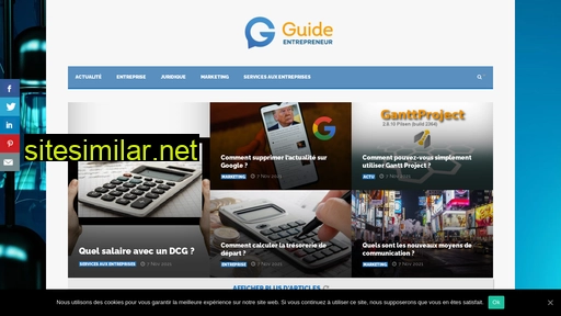 Guide-entrepreneur similar sites