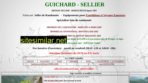 Guichard-sellier similar sites