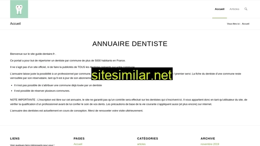 guide-dentaire.fr alternative sites