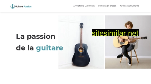 guitarepassion.fr alternative sites