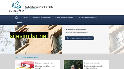 guilard-convers-pere.notaires.fr alternative sites