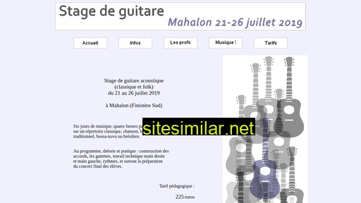 guitareacarentoir.free.fr alternative sites