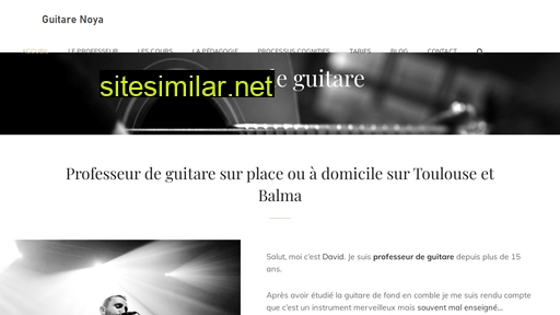 guitarenoya.fr alternative sites