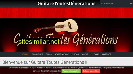 guitaretoutesgenerations.fr alternative sites