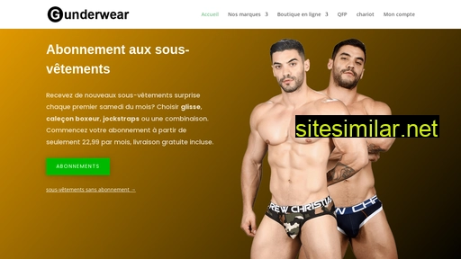 gunderwear.fr alternative sites