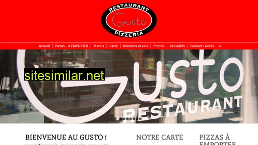 gustopizzeria.fr alternative sites