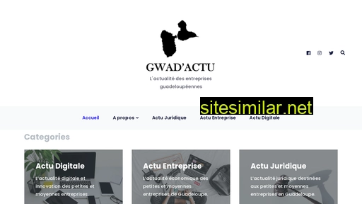 gwadactu.fr alternative sites