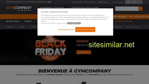 gymcompany.fr alternative sites