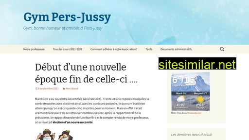 gympersjussy.fr alternative sites