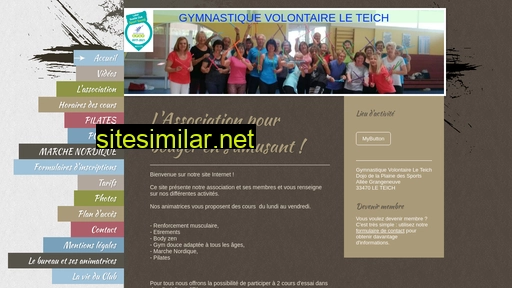 gymnastique-volontaire-le-teich.fr alternative sites