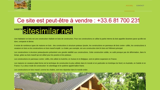 habitationbois.fr alternative sites