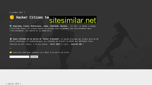 Hacker-citizen similar sites