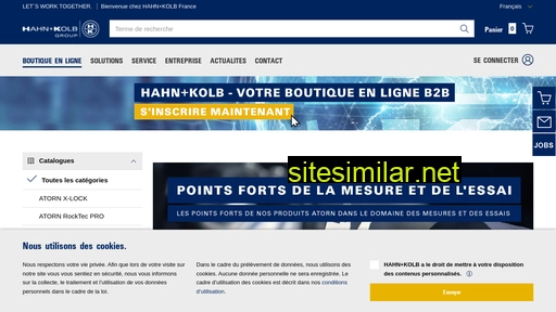 hahn-kolb.fr alternative sites