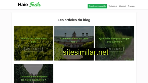 haiefacile.fr alternative sites