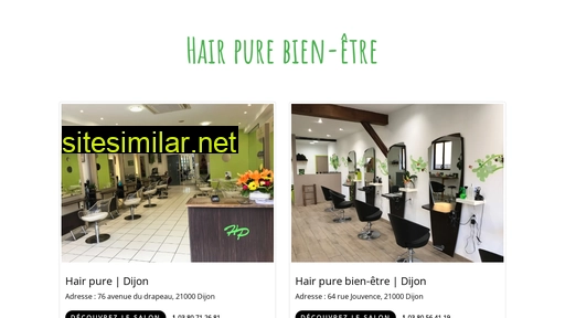 hairpure-bienetre.fr alternative sites