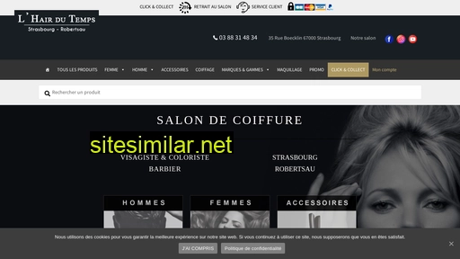 hairdutemps-coiffure.fr alternative sites