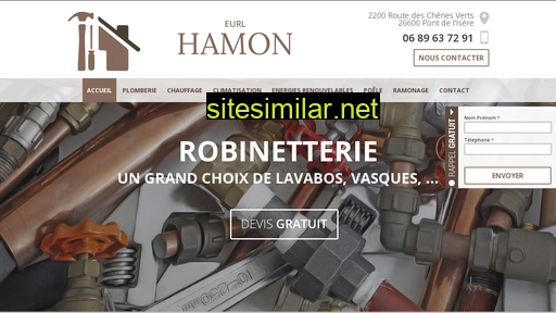 hamon-plomberie-chauffage.fr alternative sites