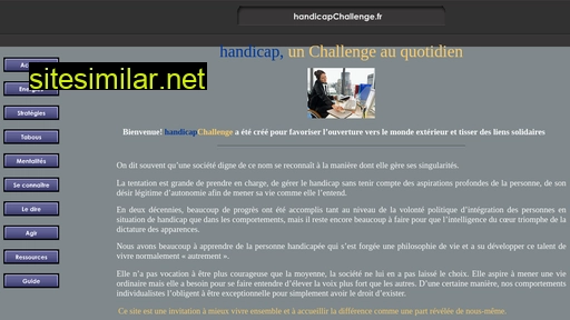 handicapchallenge.fr alternative sites