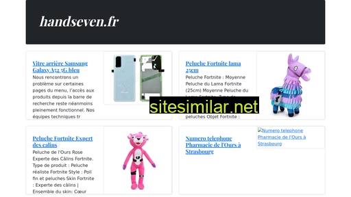 handseven.fr alternative sites