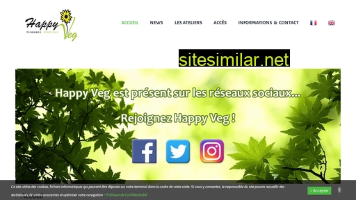 happyveg.fr alternative sites